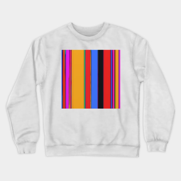 Bright stripes Crewneck Sweatshirt by Keith Mills